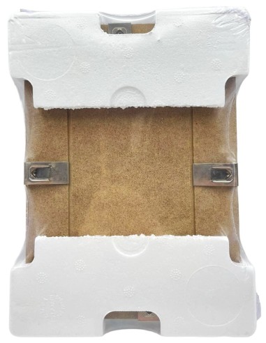 cornice a giorno - 13x18cm - in vetro: tuttocasashop.it: altro - bazar