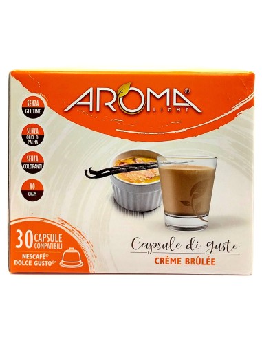 aroma light 30 capsule di gusto - creme brulee - nescafe' dolce gusto: tuttocasashop.it: altro - bazar