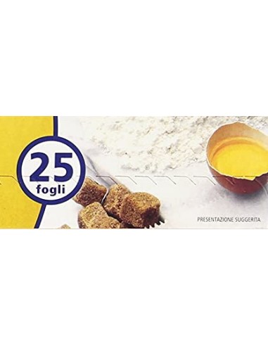 frio carta forno 25 fogli 33x38cm - pretagliati per adattarsi alle teglie: tuttocasashop.it: carta & monouso