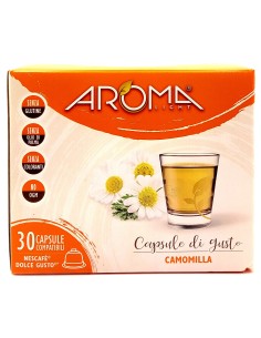 aroma light 30 capsule di gusto - camomilla - nescafe' dolce gusto: tuttocasashop.it: altro - bazar