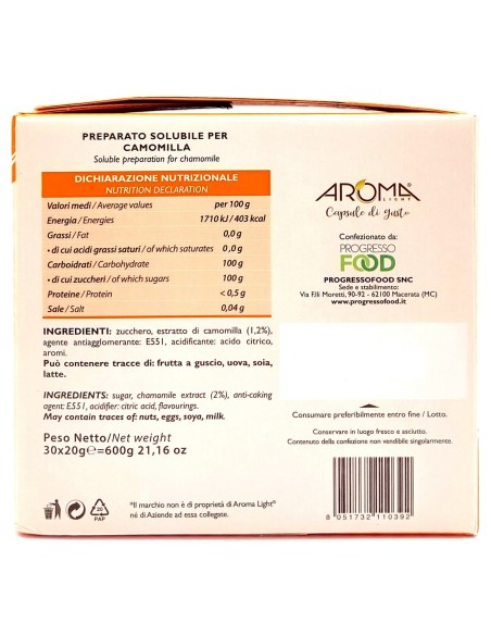 aroma light 30 capsule di gusto - camomilla - nescafe' dolce gusto: tuttocasashop.it: altro - bazar