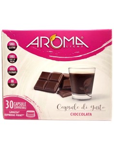 aroma light 30 capsule di gusto - cioccolata - compatibili espresso point: tuttocasashop.it: altro - bazar