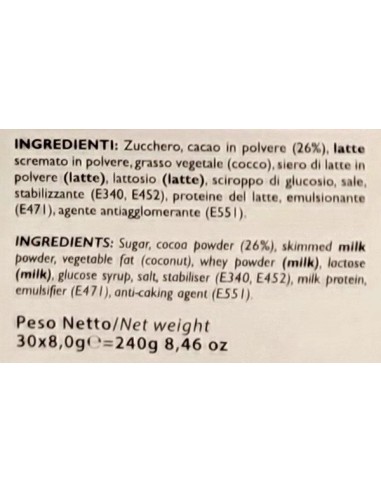 aroma light 30 capsule di gusto - cioccolata - compatibili espresso point: tuttocasashop.it: altro - bazar