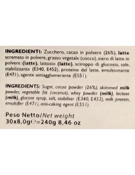 aroma light 30 capsule di gusto - cioccolata - compatibili espresso point: tuttocasashop.it: altro - bazar