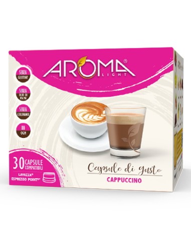 aroma light 30 capsule di gusto - cappuccino - compatibili espresso point: tuttocasashop.it: altro - bazar