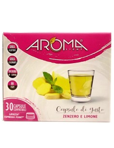 aroma light 30 capsule di gusto - zenzero e limone - compat. espresso point: tuttocasashop.it: altro - bazar