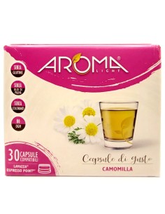 aroma light 30 capsule di gusto - camomilla - compatibili espresso point: tuttocasashop.it: altro - bazar