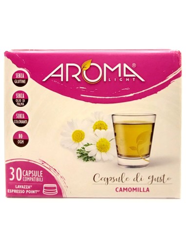 aroma light 30 capsule di gusto - camomilla - compatibili espresso point: tuttocasashop.it: altro - bazar