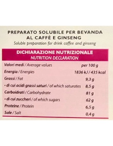 aroma light 30 capsule di gusto - ginseng - espresso point - con lattosio: tuttocasashop.it: altro - bazar