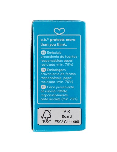ob procomfort tamponi assorbenti interni con applicatore - 16 pezzi - mini: tuttocasashop.it: igiene e cura della persona