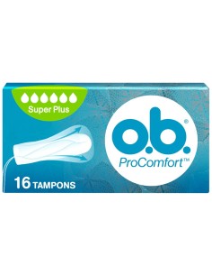 ob procomfort tamponi assorbenti interni applicatore - 16 pezzi - super plus: tuttocasashop.it: igiene e cura della persona