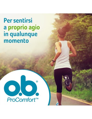 ob procomfort tamponi assorbenti interni applicatore - 16 pezzi - super plus: tuttocasashop.it: igiene e cura della persona