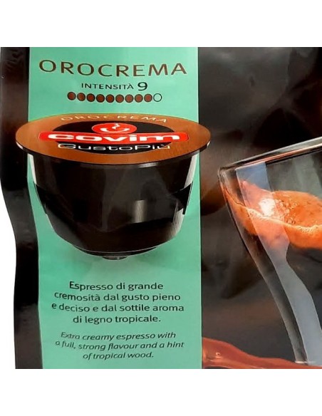 covim gustopiu' caffe' 16 capsule orocrema compatibili nescafe' dolce gusto: tuttocasashop.it: altro - bazar