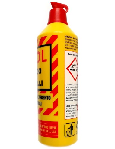 orol lucido per tutti i tipi di metalli 175ml in crema - alternativo a sidol: tuttocasashop.it: pulizia e cura della casa