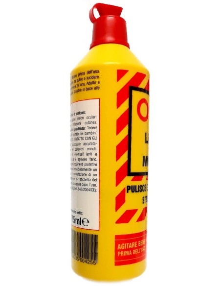 orol lucido per tutti i tipi di metalli 175ml in crema - alternativo a sidol: tuttocasashop.it: pulizia e cura della casa