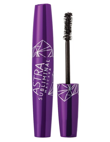 astra subliminal mascara - volume estremo - ciglia panoramiche - 01 nero: tuttocasashop.it: igiene e cura della persona