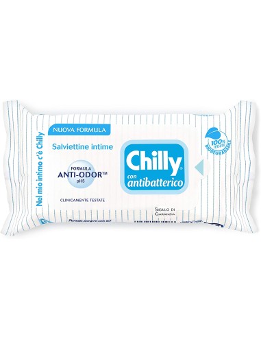 chilly salviettine intime imbevute 15pz - antibatteriche: tuttocasashop.it: igiene e cura della persona