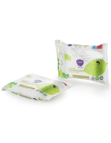 clendy 15 salviettine igienizzanti multiuso - rinfrescanti alla menta: tuttocasashop.it: igiene e cura della persona