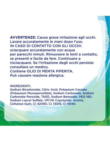 polident 36 compresse effervescenti - 3 minuti - pulizia dentiere e protesi: tuttocasashop.it: igiene e cura della persona