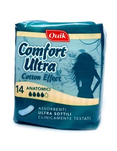 quik assorbenti ultra - 14 pezzi - anatomici: tuttocasashop.it: igiene e cura della persona