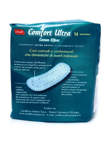 quik assorbenti ultra - 14 pezzi - anatomici: tuttocasashop.it: igiene e cura della persona