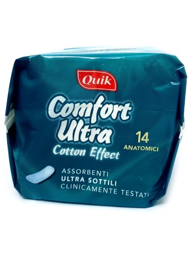quik assorbenti ultra - 14 pezzi - anatomici: tuttocasashop.it: igiene e cura della persona