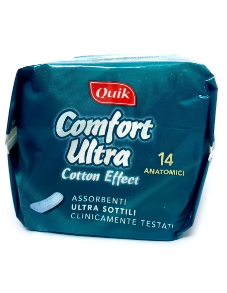 quik assorbenti ultra - 14 pezzi - anatomici: tuttocasashop.it: igiene e cura della persona
