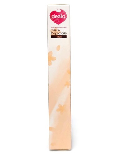 dealo strisce depilatorie pronte viso - 10 pezzi - con argan: tuttocasashop.it: igiene e cura della persona