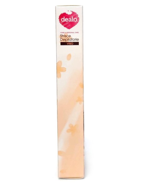 dealo strisce depilatorie pronte viso - 10 pezzi - con argan: tuttocasashop.it: igiene e cura della persona