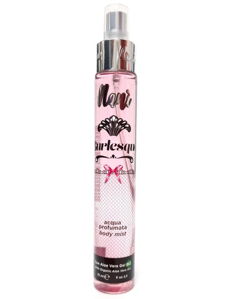 nani' acqua profumata body mist con aloe vera gel bio 75ml - burlesque: tuttocasashop.it: igiene e cura della persona