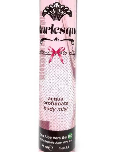 nani' acqua profumata body mist con aloe vera gel bio 75ml - burlesque: tuttocasashop.it: igiene e cura della persona