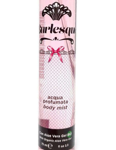 nani' acqua profumata body mist con aloe vera gel bio 75ml - burlesque: tuttocasashop.it: igiene e cura della persona