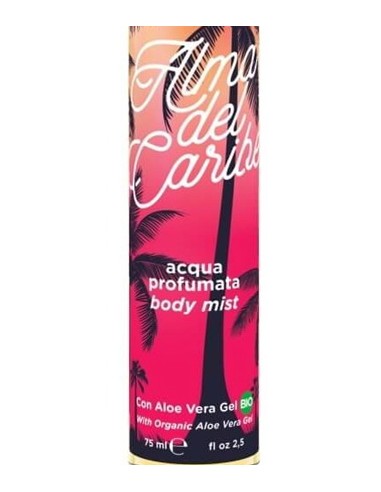 nani' acqua profumata body mist con aloe vera gel bio 75ml - alma de caribe: tuttocasashop.it: igiene e cura della persona