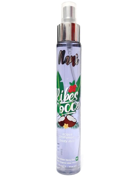 nani' acqua profumata body mist con aloe vera gel bio 75ml - ribes & cocco: tuttocasashop.it: igiene e cura della persona