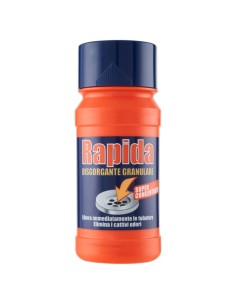 rapida disgorgante granulare - 250 gr. - stura e libera scarichi da ingorghi: tuttocasashop.it: pulizia e cura della casa