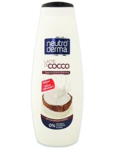 neutroderma bagnoschiuma - 750ml - latte di cocco: tuttocasashop.it: igiene e cura della persona