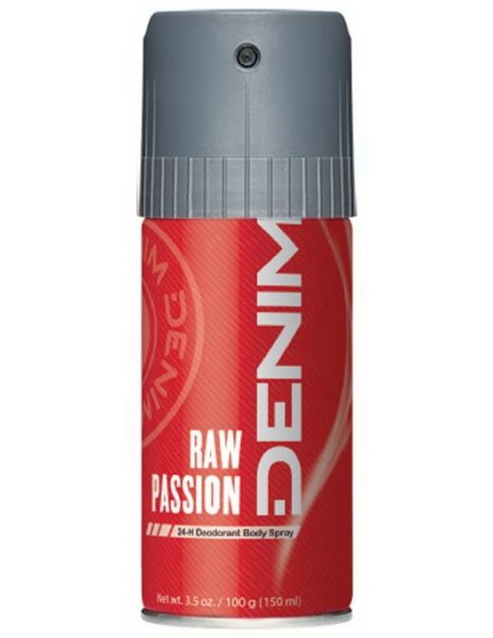 denim deodorante corpo - body spray 150ml - raw passion: tuttocasashop.it: igiene e cura della persona