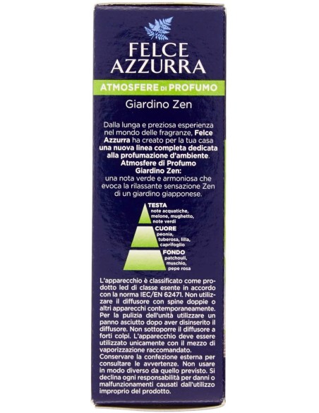 felce azzurra aria di casa ricarica per diffusore elettrico - giardino zen: tuttocasashop.it: pulizia e cura della casa