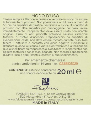felce azzurra aria di casa ricarica per diffusore elettrico - giardino zen: tuttocasashop.it: pulizia e cura della casa