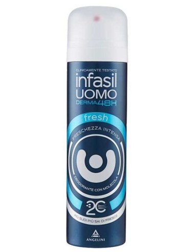 infasil deodorante spray - 150ml - men fresh: tuttocasashop.it: igiene e cura della persona