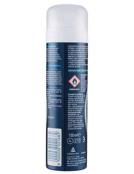 infasil deodorante spray - 150ml - men fresh: tuttocasashop.it: igiene e cura della persona