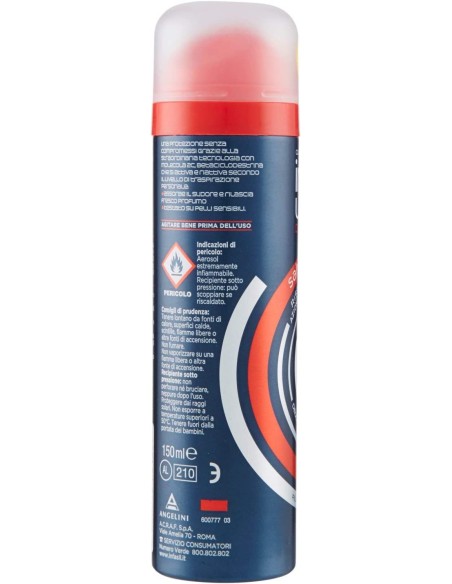 infasil deodorante spray - 150ml - men salvamacchie: tuttocasashop.it: igiene e cura della persona