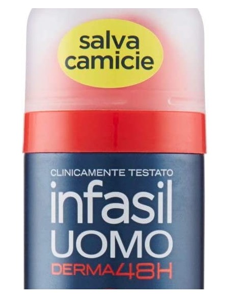 infasil deodorante spray - 150ml - men salvamacchie: tuttocasashop.it: igiene e cura della persona