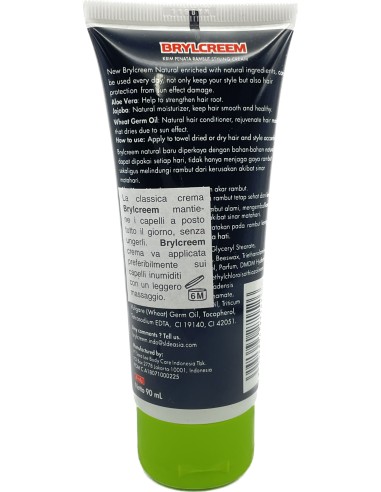 brylcreem crema natural fissante - tubo da 90ml: tuttocasashop.it: igiene e cura della persona