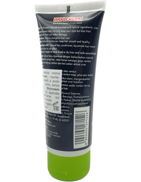 brylcreem crema natural fissante - tubo da 90ml: tuttocasashop.it: igiene e cura della persona