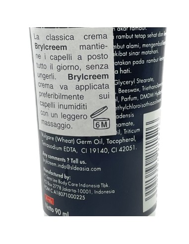 brylcreem crema natural fissante - tubo da 90ml: tuttocasashop.it: igiene e cura della persona