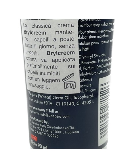 brylcreem crema natural fissante - tubo da 90ml: tuttocasashop.it: igiene e cura della persona