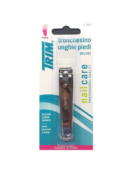 trim tagliaunghie inox grande - piedi - modello 4-100bi: tuttocasashop.it: igiene e cura della persona