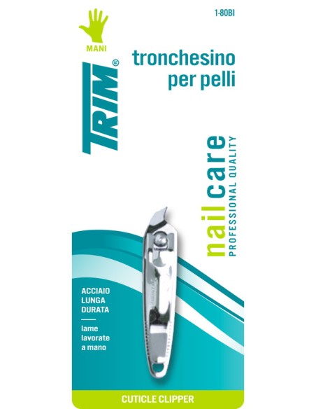 trim tronchesino inox per pelli - modello 1-80bi: tuttocasashop.it: igiene e cura della persona