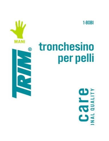 trim tronchesino inox per pelli - modello 1-80bi: tuttocasashop.it: igiene e cura della persona